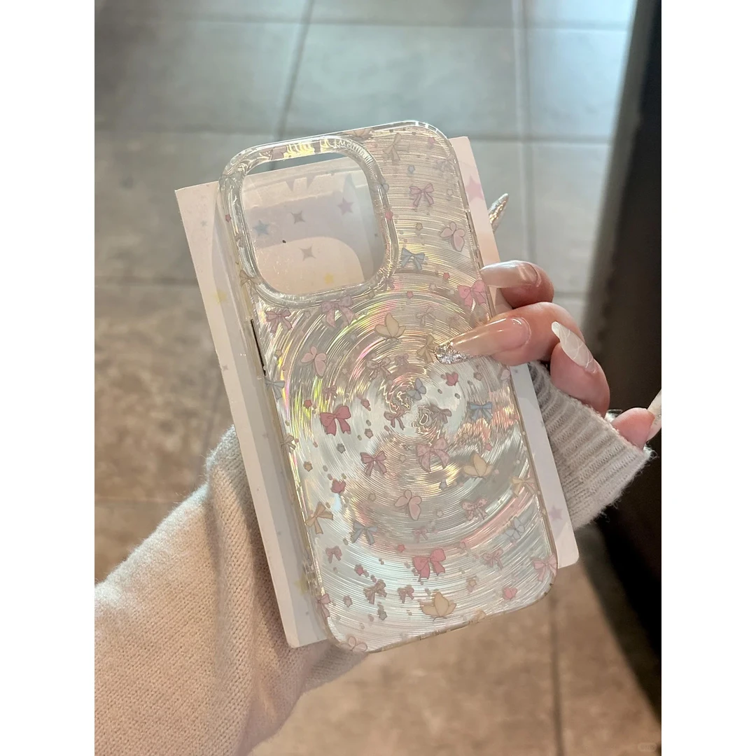 绝美蝴蝶适用苹果16promax手机壳iphone14pro新款13高级感12可爱1