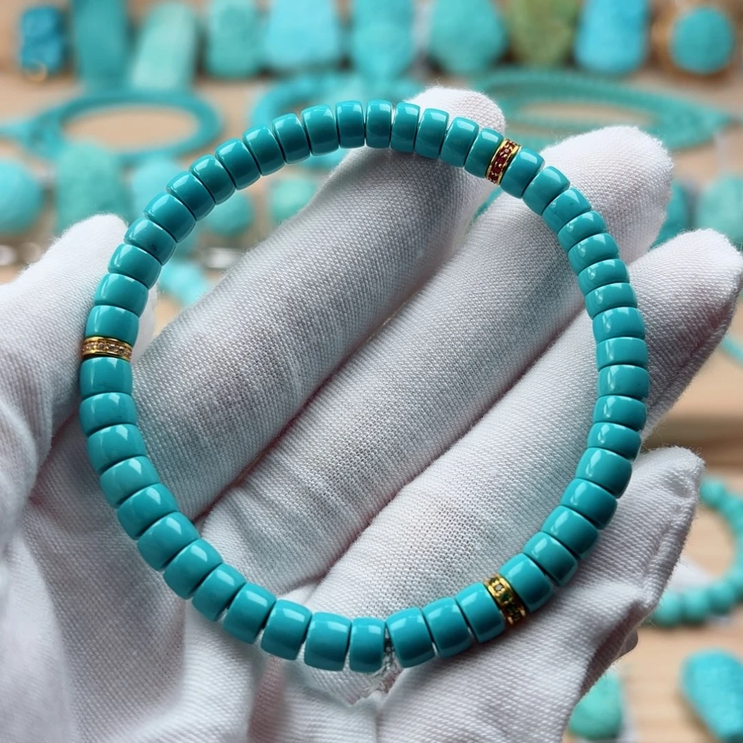 绿松石未镶嵌珠宝奇石