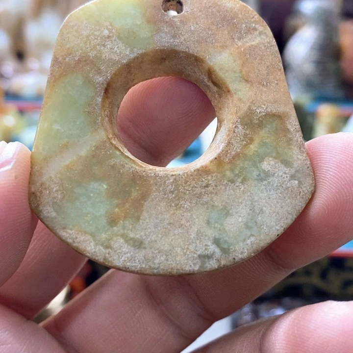 和田玉（糖玉）22K金镶嵌手链