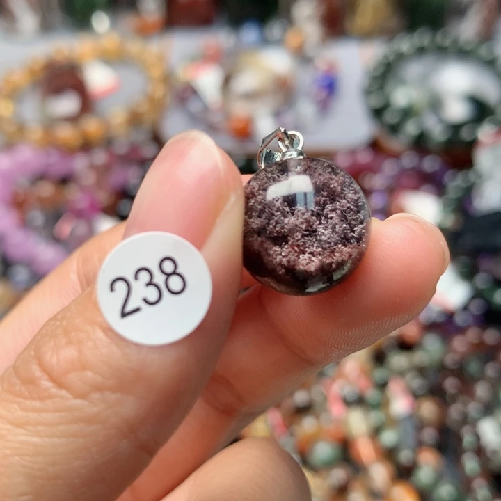 水晶吊坠(不含链)未镶嵌