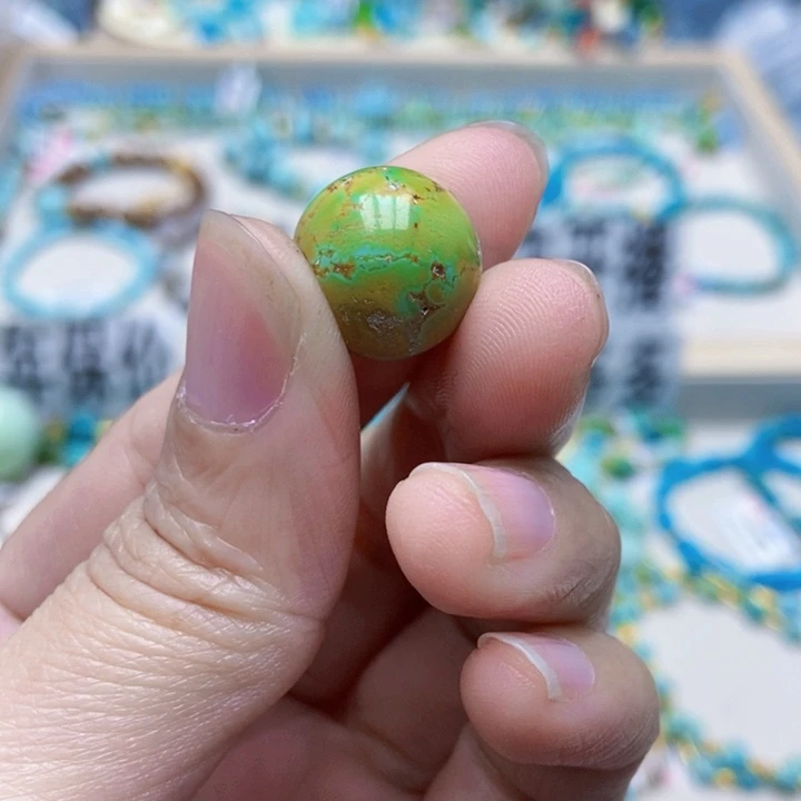 绿松石未镶嵌挂件160