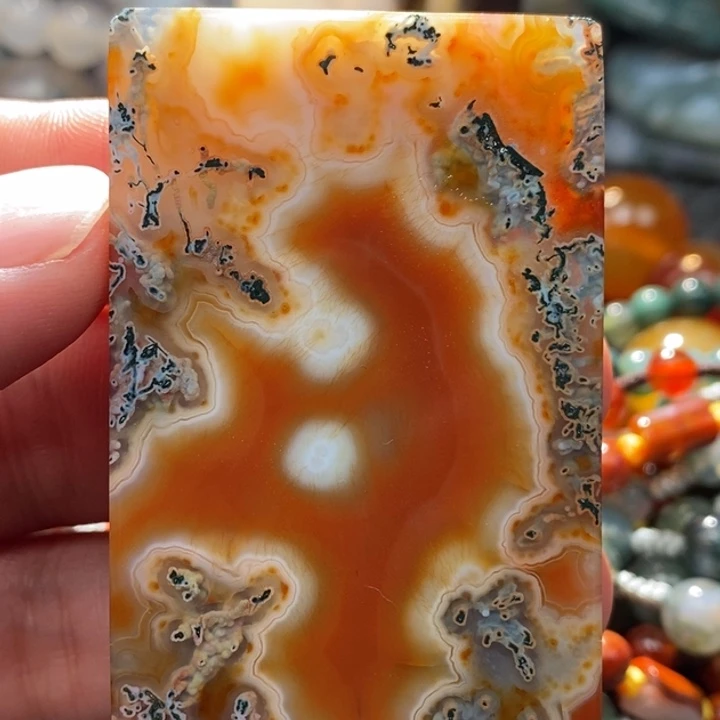 【闪购商品】玛瑙/玉髓颈饰未镶嵌老**o