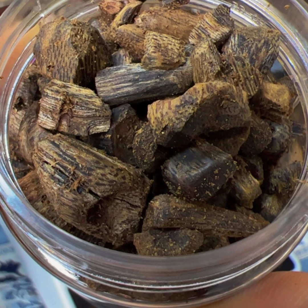【闪购商品】沉香手把件奇楠留疤车珠老料50克
