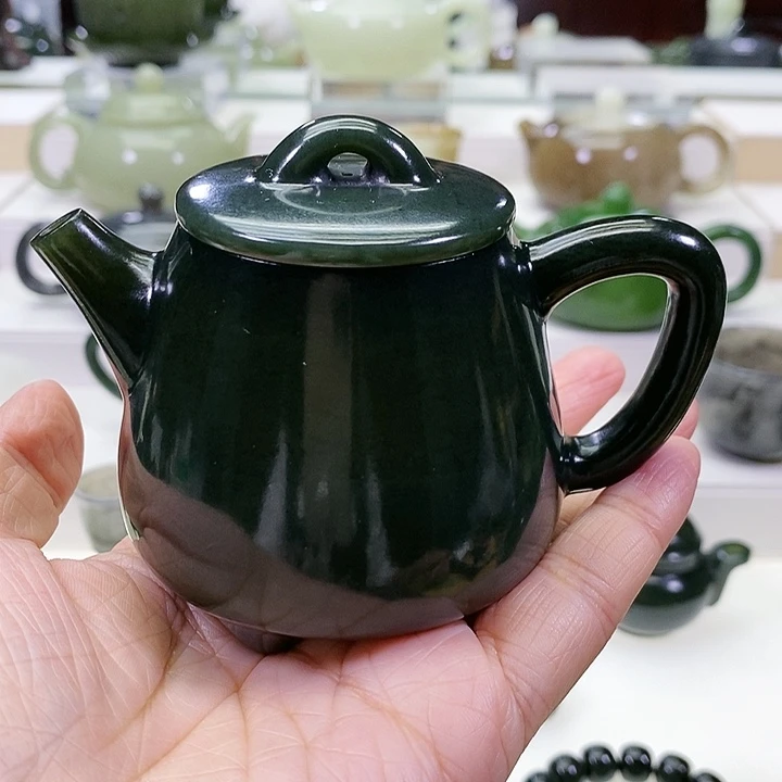 未镶嵌和田玉挂件胡*茶壶