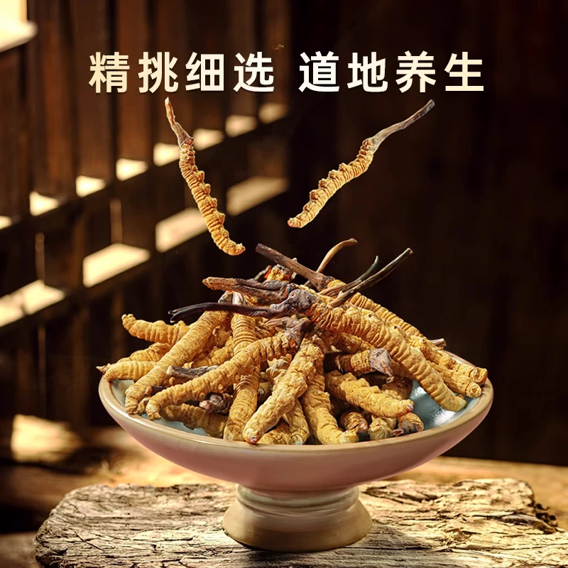 【客户定制专拍】2025头茬虫草干草高品质整草泡酒煲汤滋补送人送礼
