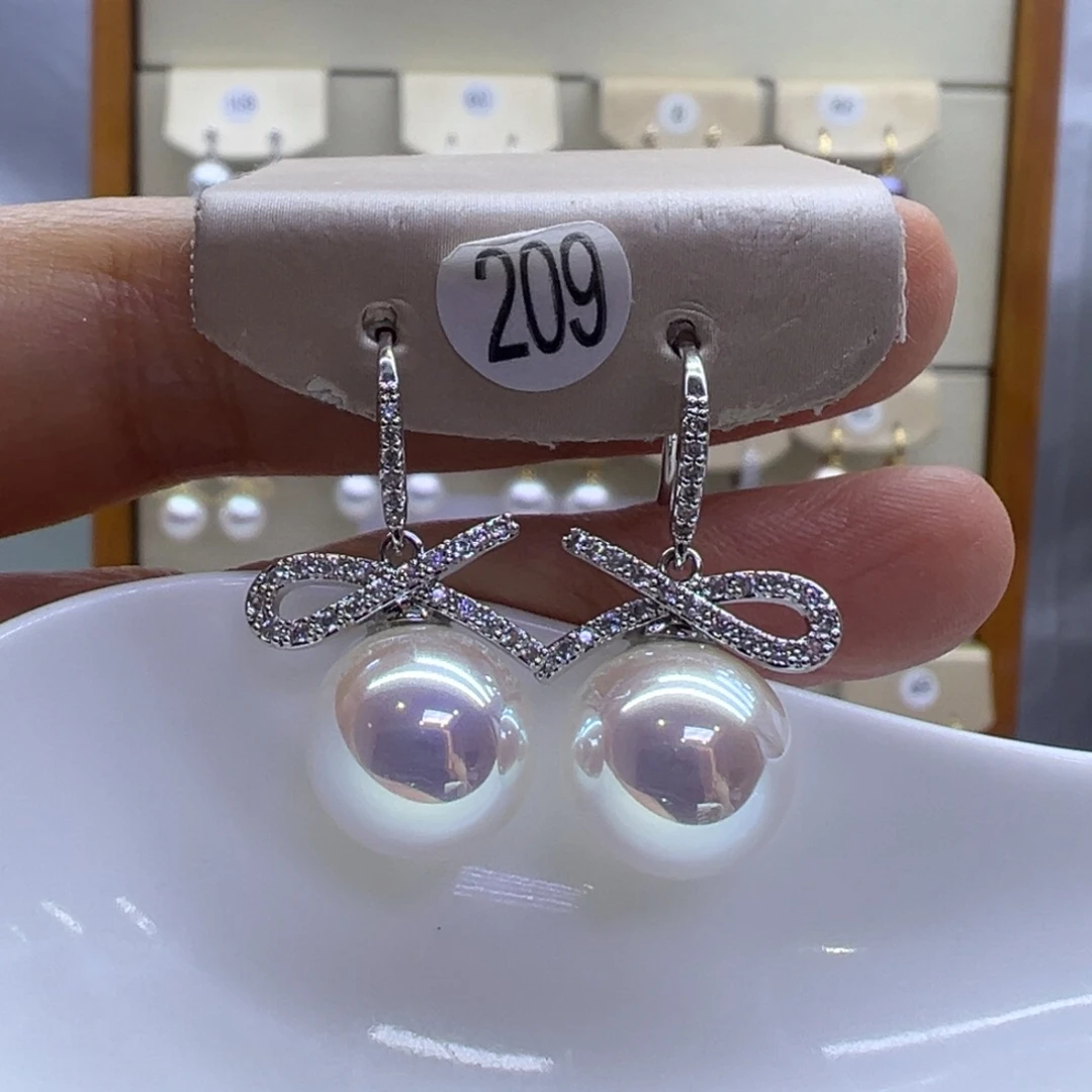 耳饰未镶嵌淡水珍珠