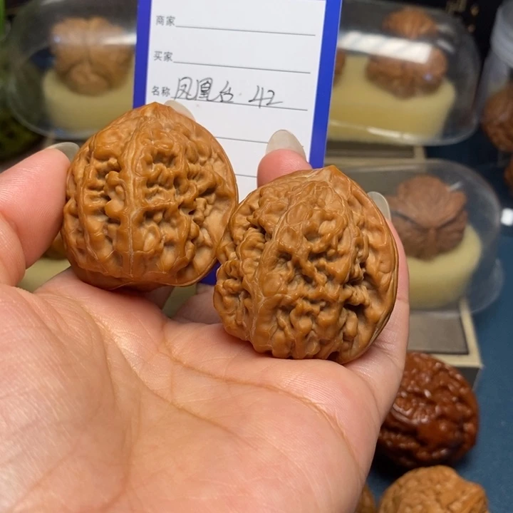 【闪购商品】文玩核桃把件风*凤凰台