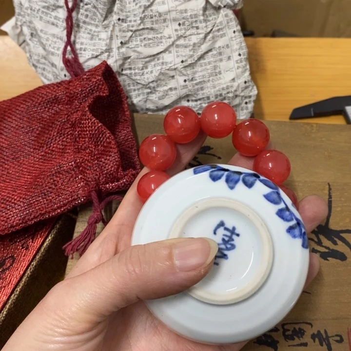 瓷中古工艺品一件