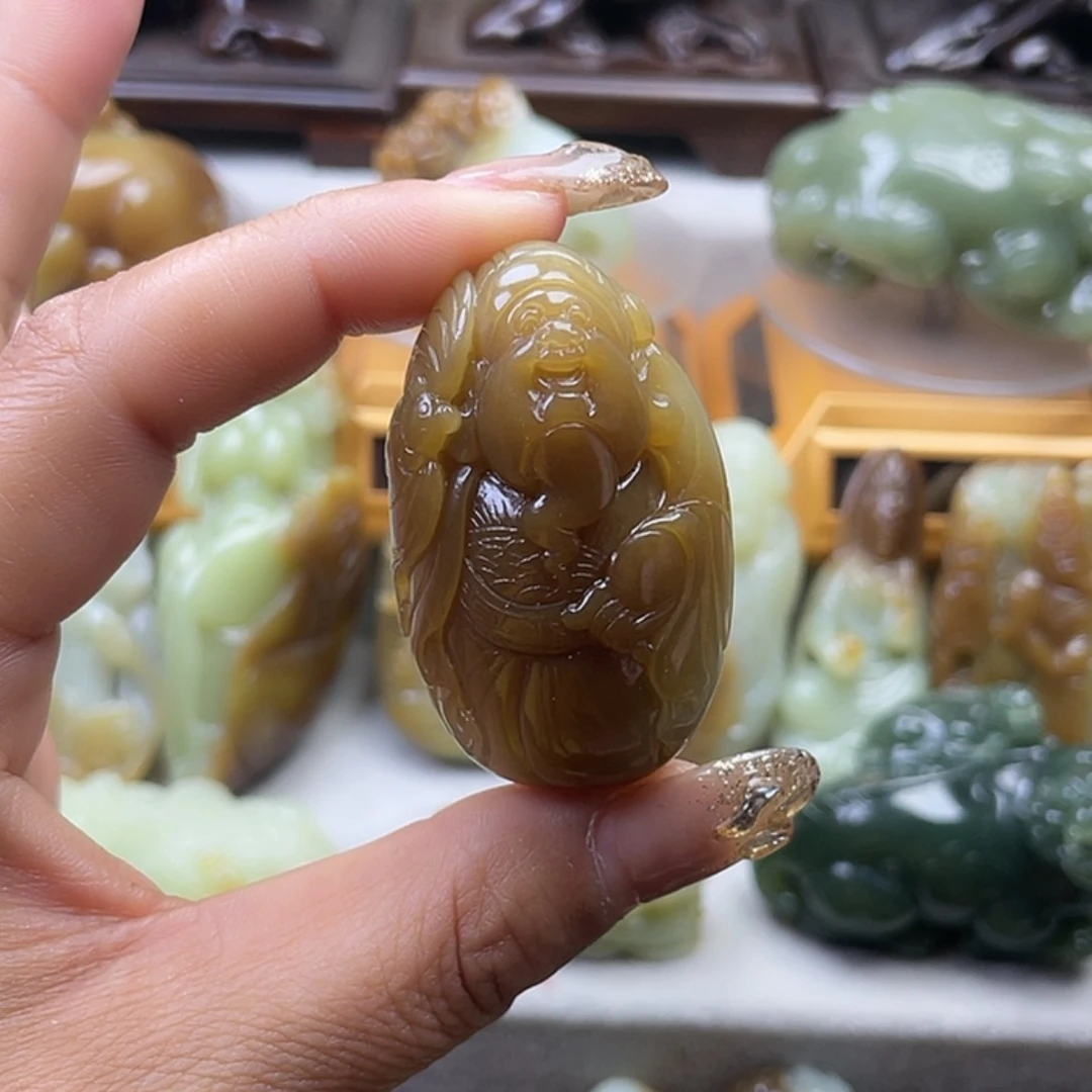 【闪购商品】和田玉挂件未镶嵌宋*伟