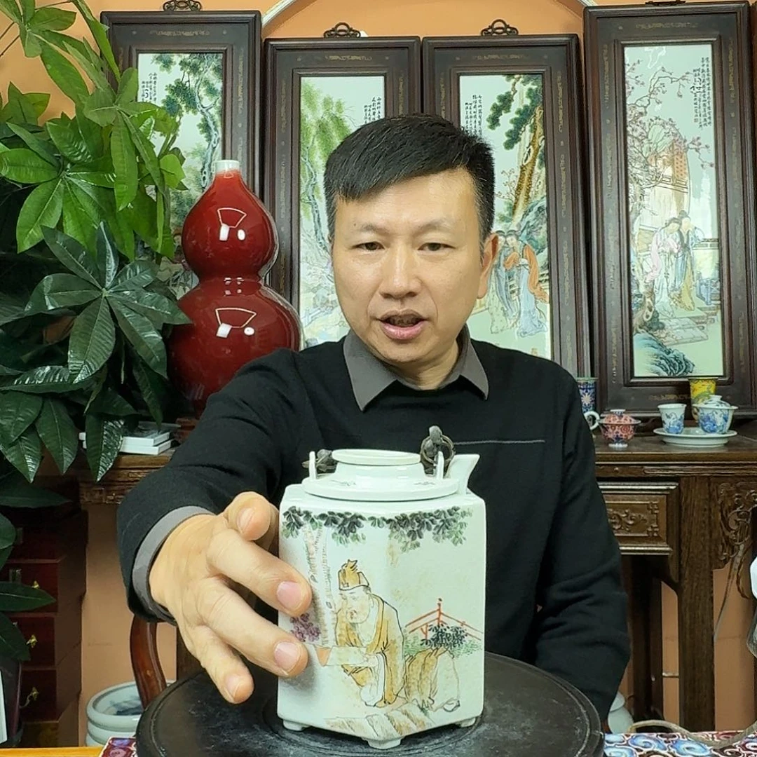 陶摆件景德镇陶瓷手工制作
