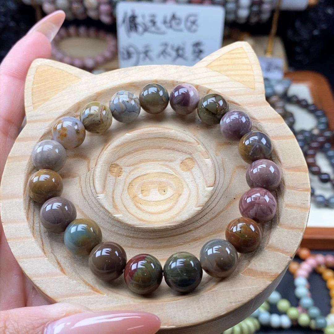 石英质玉手链未镶嵌A***_