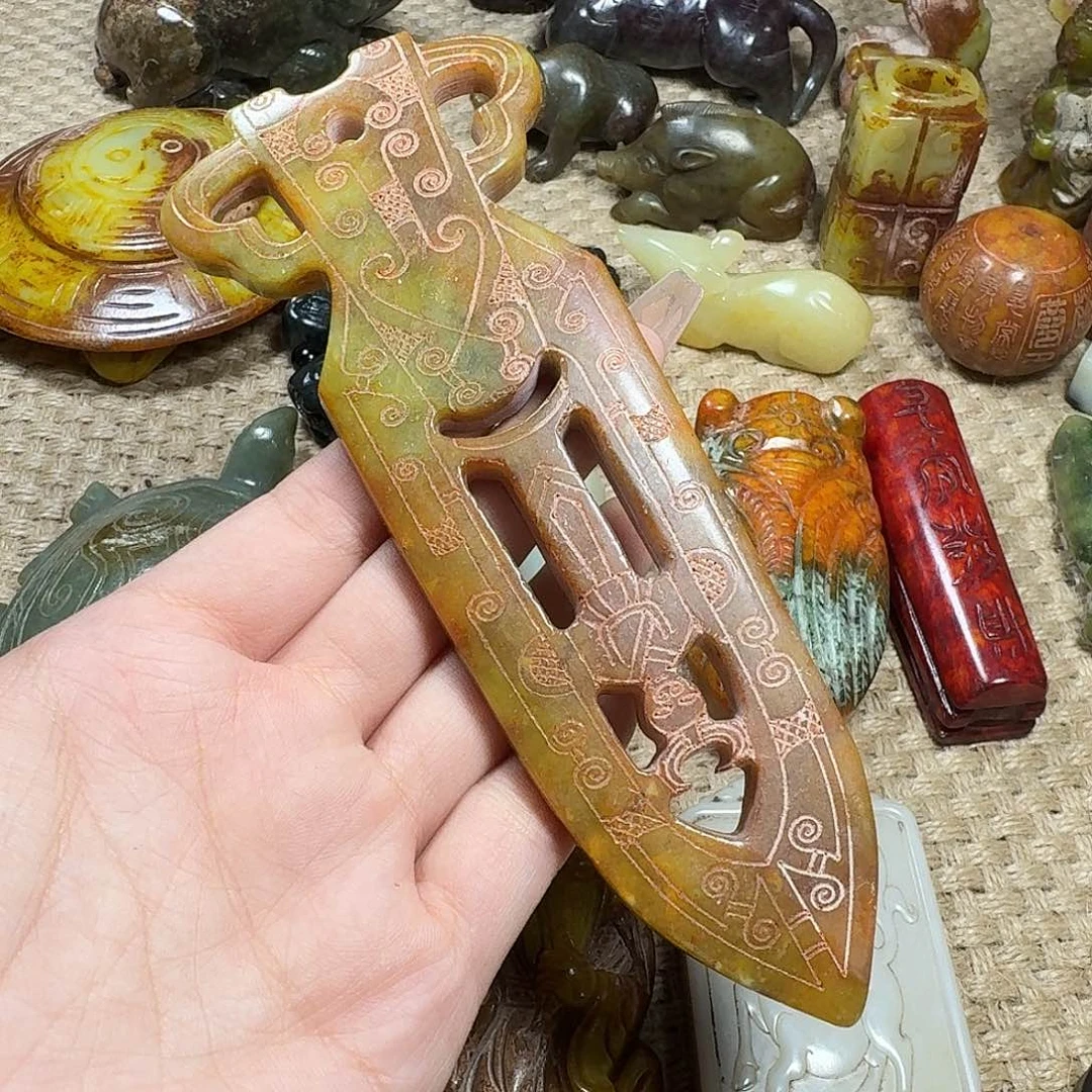 白玉菩提吊坠挂件