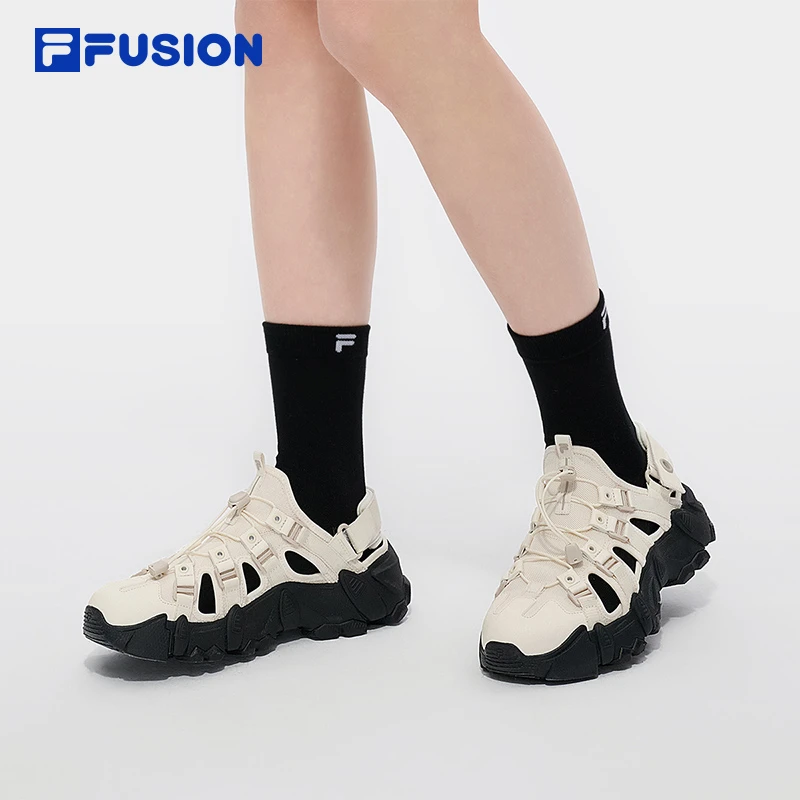 山脉鞋凉鞋FILA FUSION25夏户外沙滩鞋情侣运动鞋T12W521704F/M