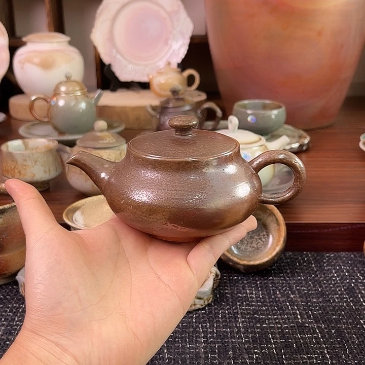 柴烧龙窑精品壶200毫升