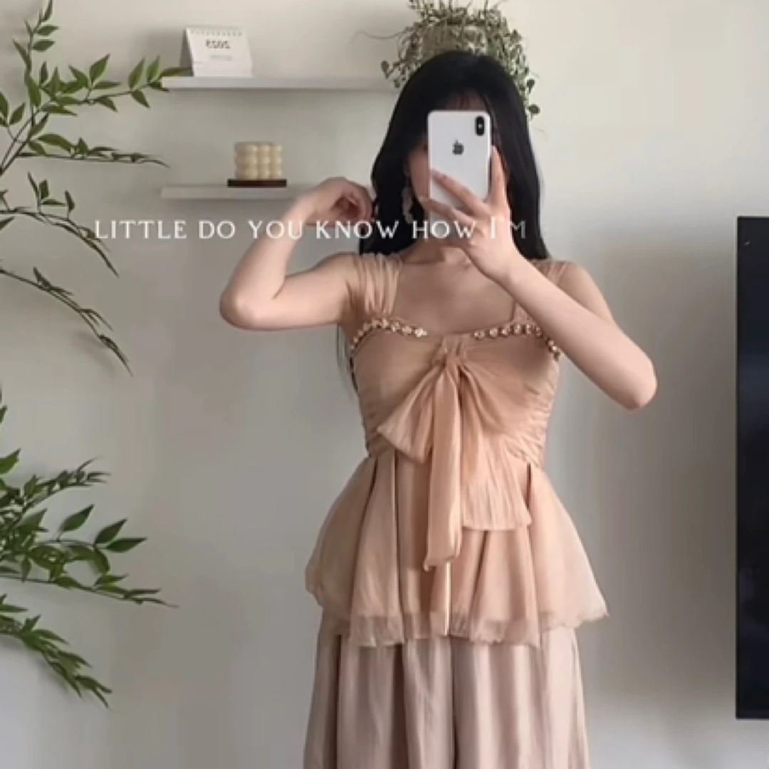 【整款链接】香槟色套装