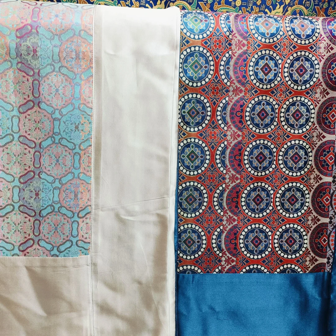 张和才古蜀锦 蜀锦围巾（披肩）