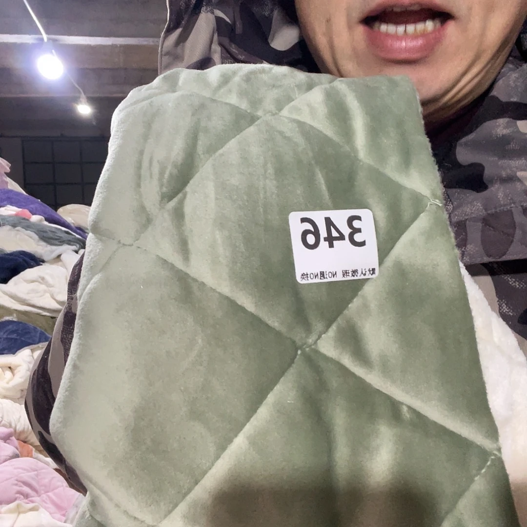 化纤宽1.75米尘土脏加厚款双面毛绒绗棉1米价346