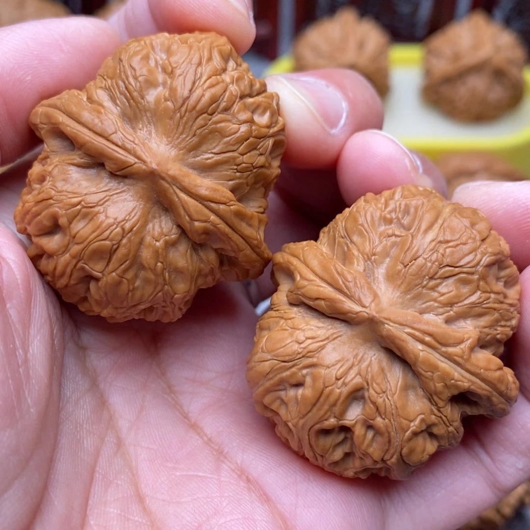 文玩核桃把件全品毕业元宝41尺