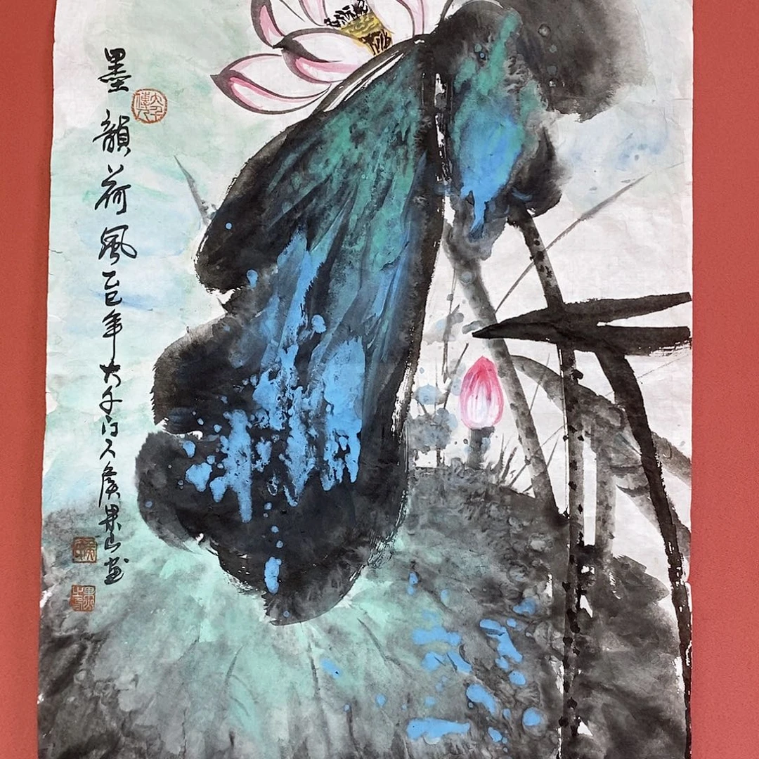 国画大风堂嫡传-侯果山老师作品路