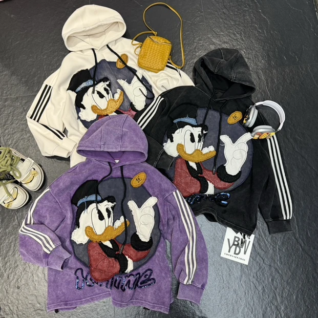 新款贴布唐老鸭卫衣潮牌（YBDW原创正版） 2605