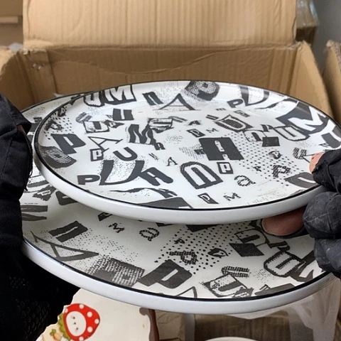 盘陶瓷制品满25品单发货默认微瑕