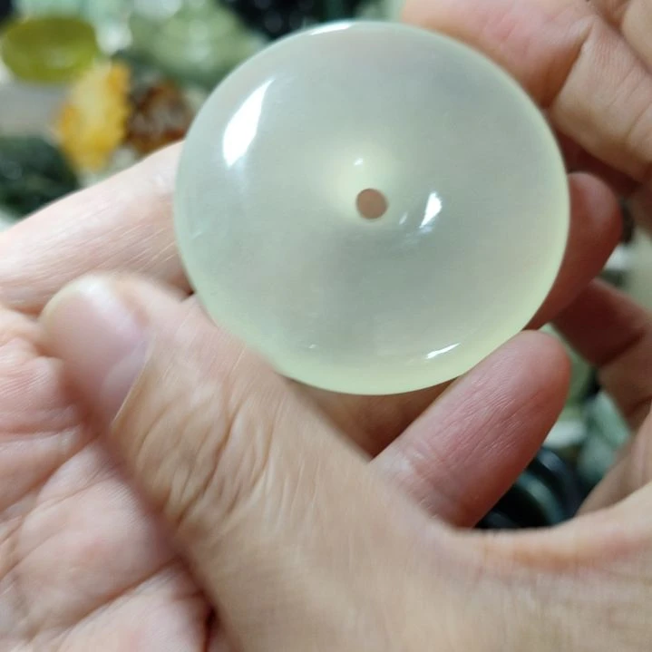 未镶嵌岫玉平安扣
