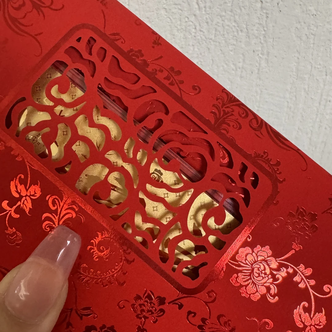 L301-342水贝北北999红包牌牌送礼推荐蛇年礼物生日快乐压岁钱