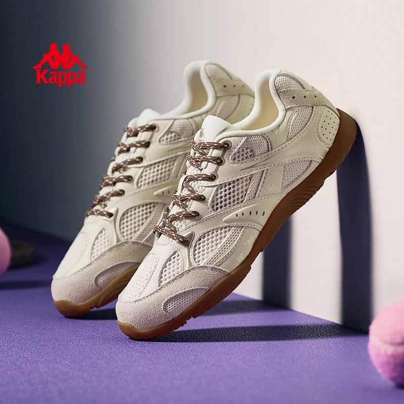 Kappa/卡帕德训鞋背靠背夏季网面透气女鞋轻便潮流百搭休闲鞋BB08
