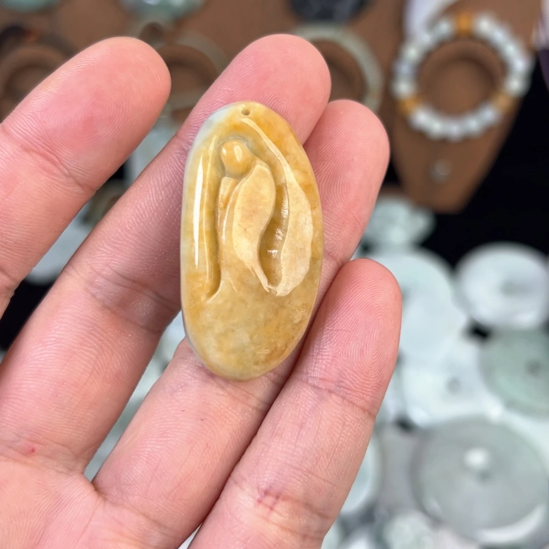翡翠未镶嵌颈饰多样性发其一 天然A货翡翠0057