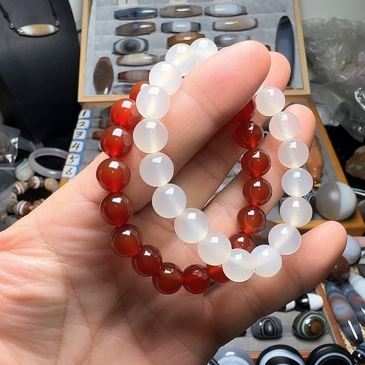 玛瑙/玉髓未镶嵌手串