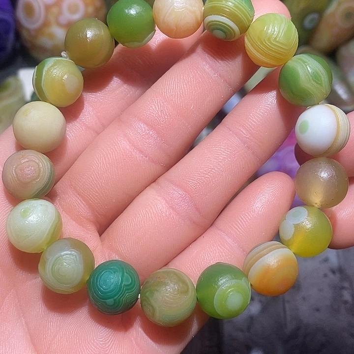 玛瑙/玉髓合金颈饰