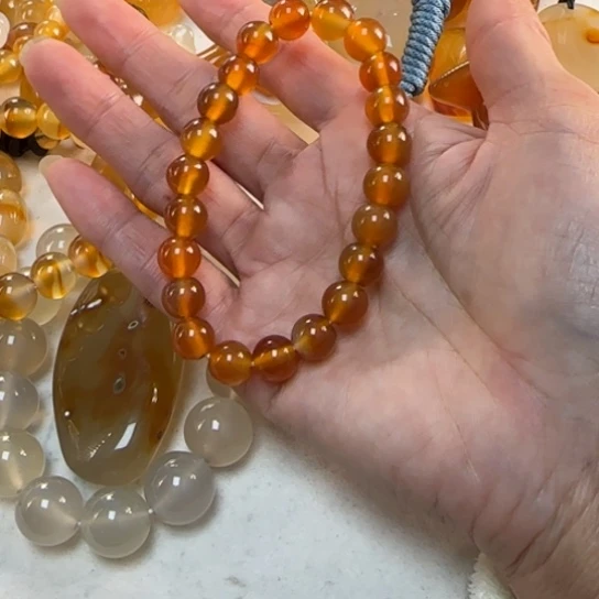 玛瑙/玉髓吊坠(不含链)未镶嵌一***