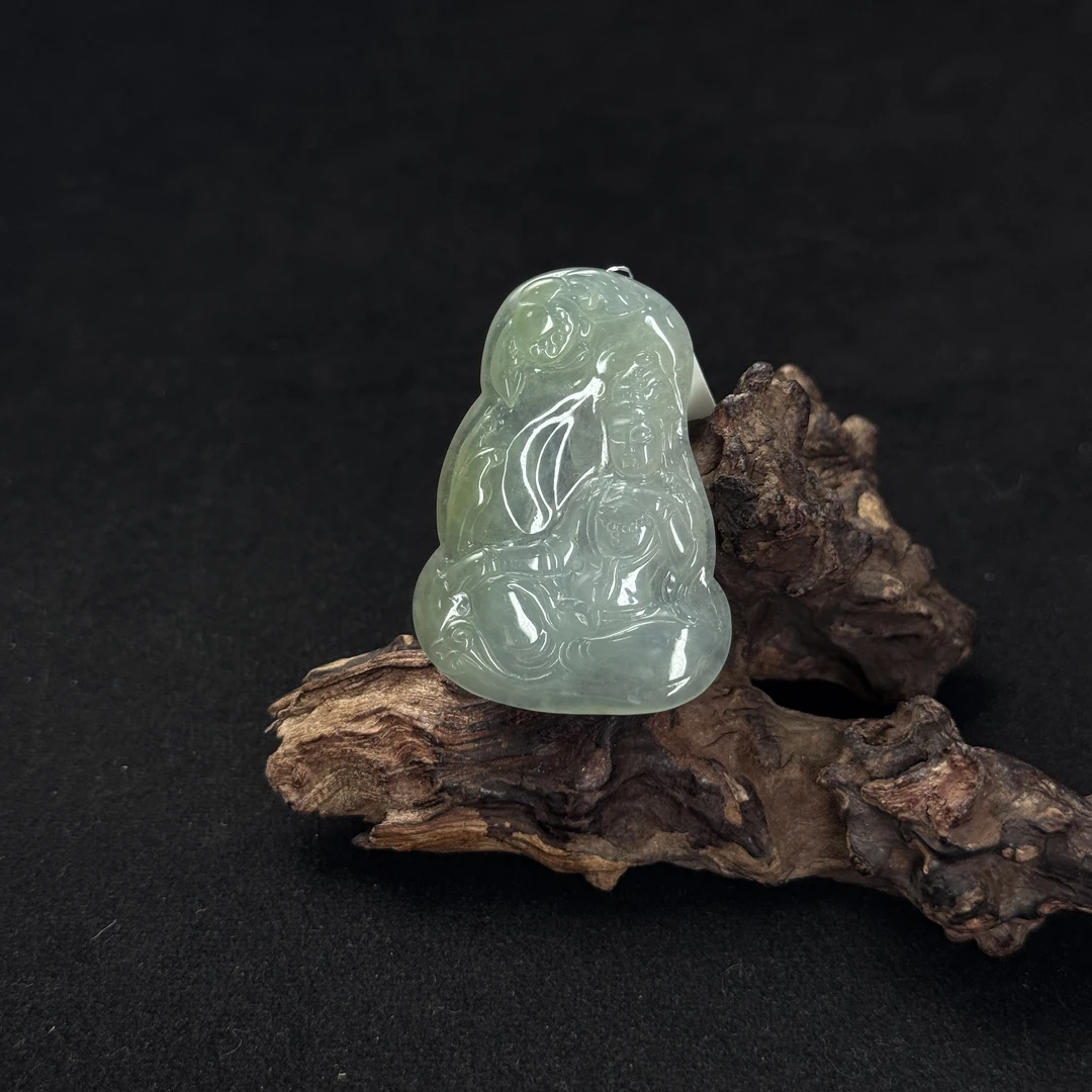 【诚翠拍品第一百一十期午】翡翠49吊坠JL3026