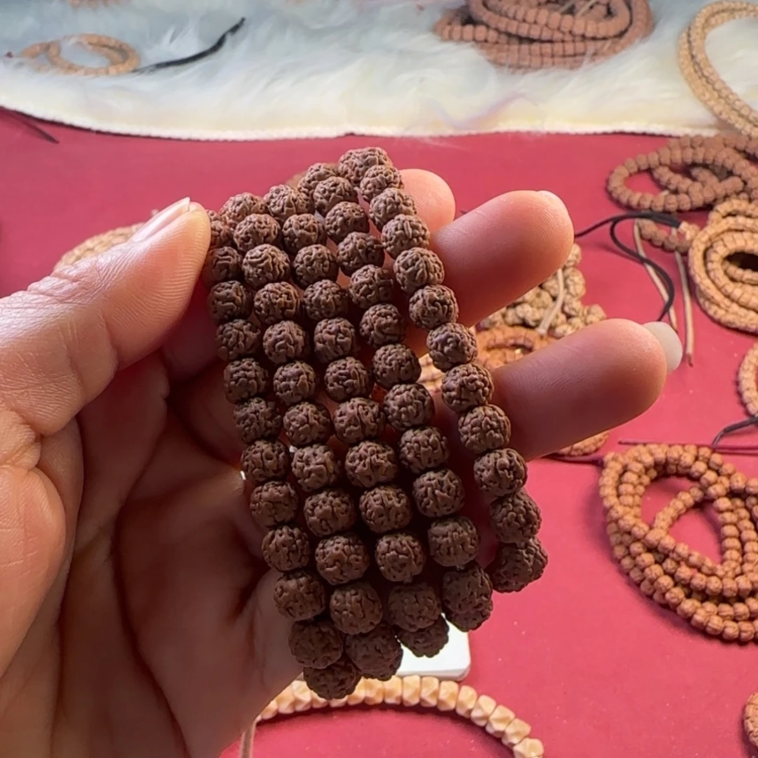 柏香籽/百香籽把件闷墩龙