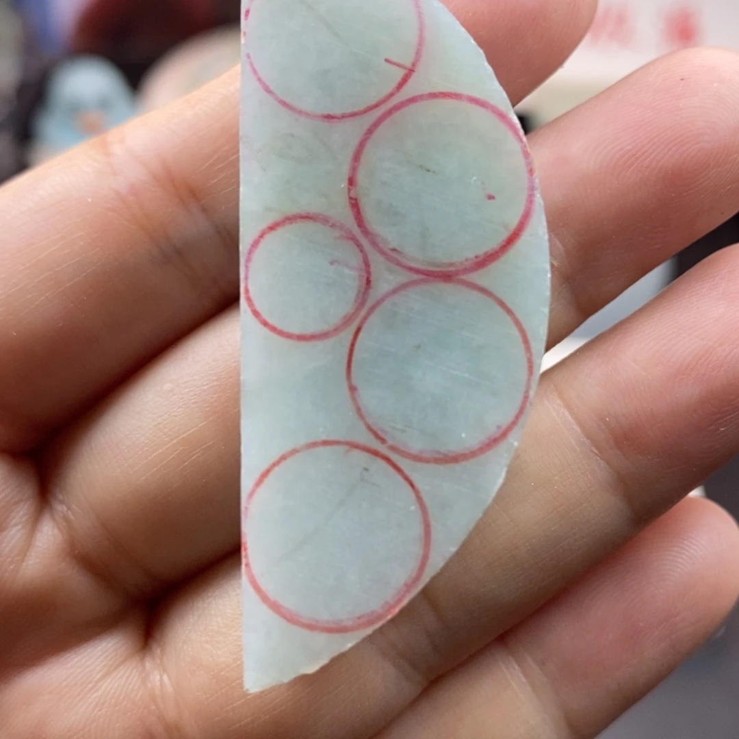 翡翠散珠厚料子55555