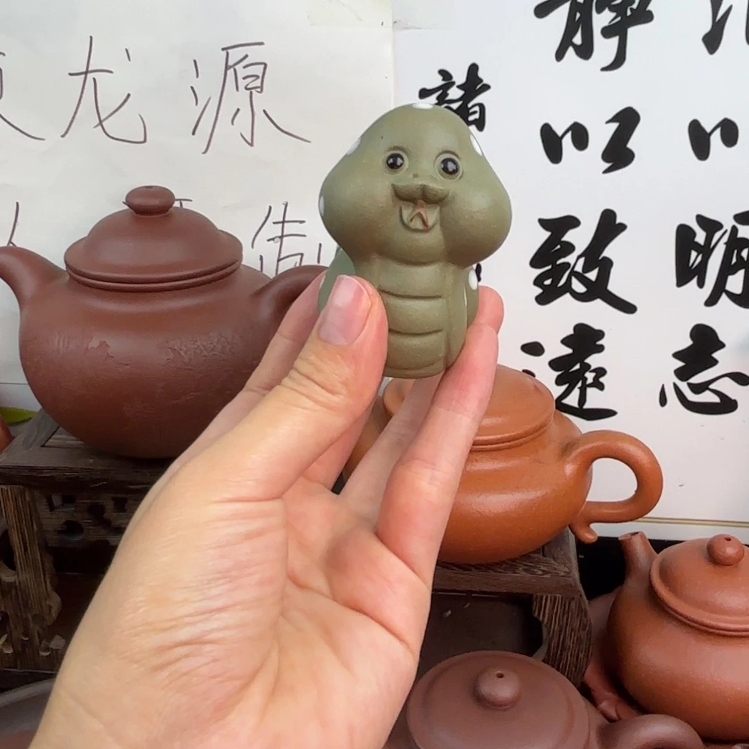 田***圈茶壶紫砂黄龙源   底槽清  平安150