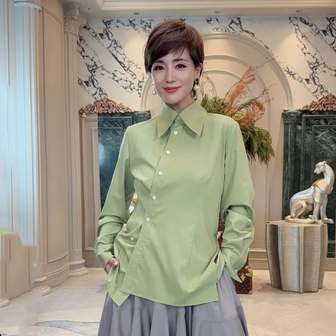 【顾文婷推荐】ATELIO 旋转衬衫 GWT-02001/A/B