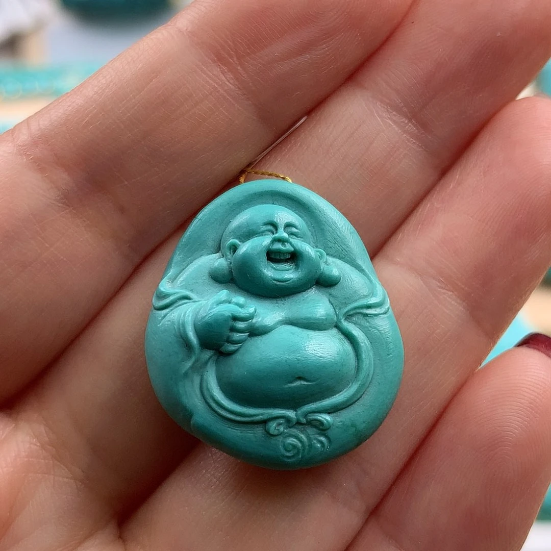 绿松石吊坠未镶嵌