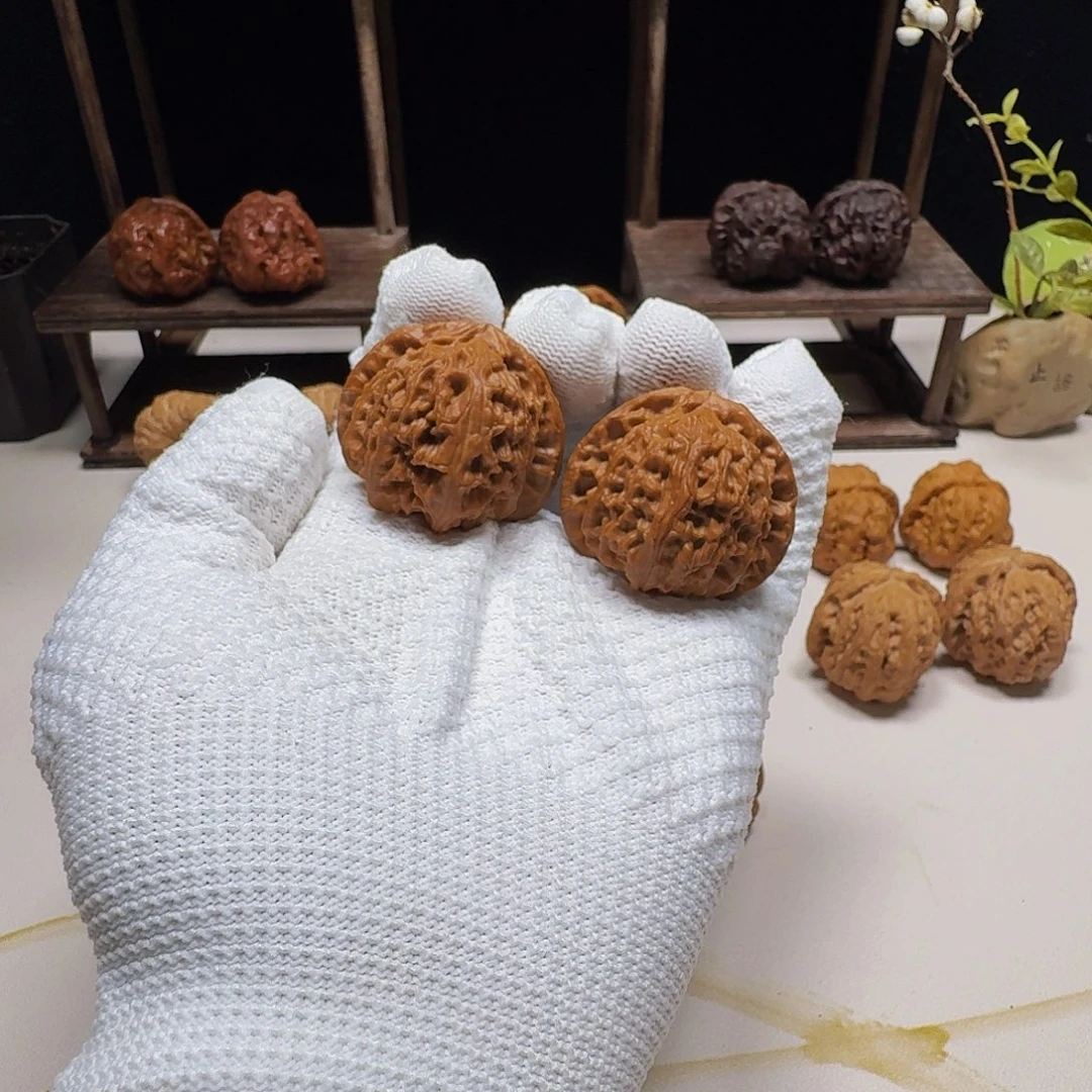 核桃把件全品三角白边41