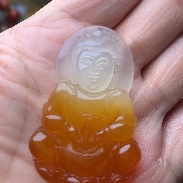 玛瑙/玉髓未镶嵌珠宝奇石挂