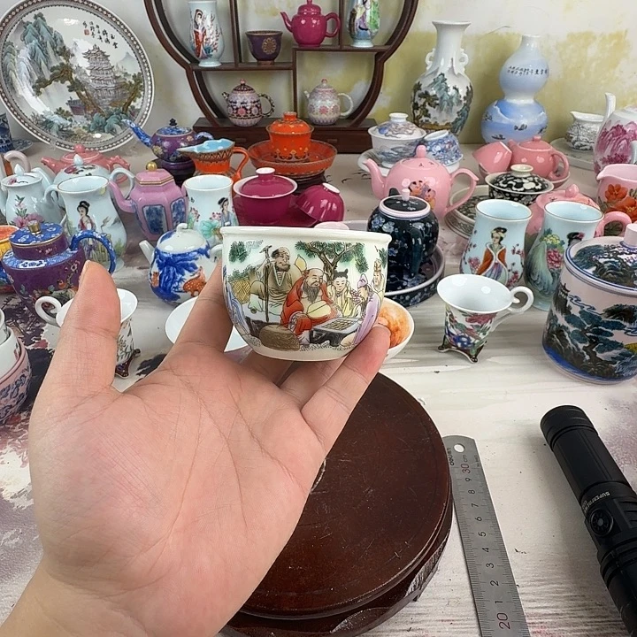 摆件陶景德镇陶瓷老厂瓷3