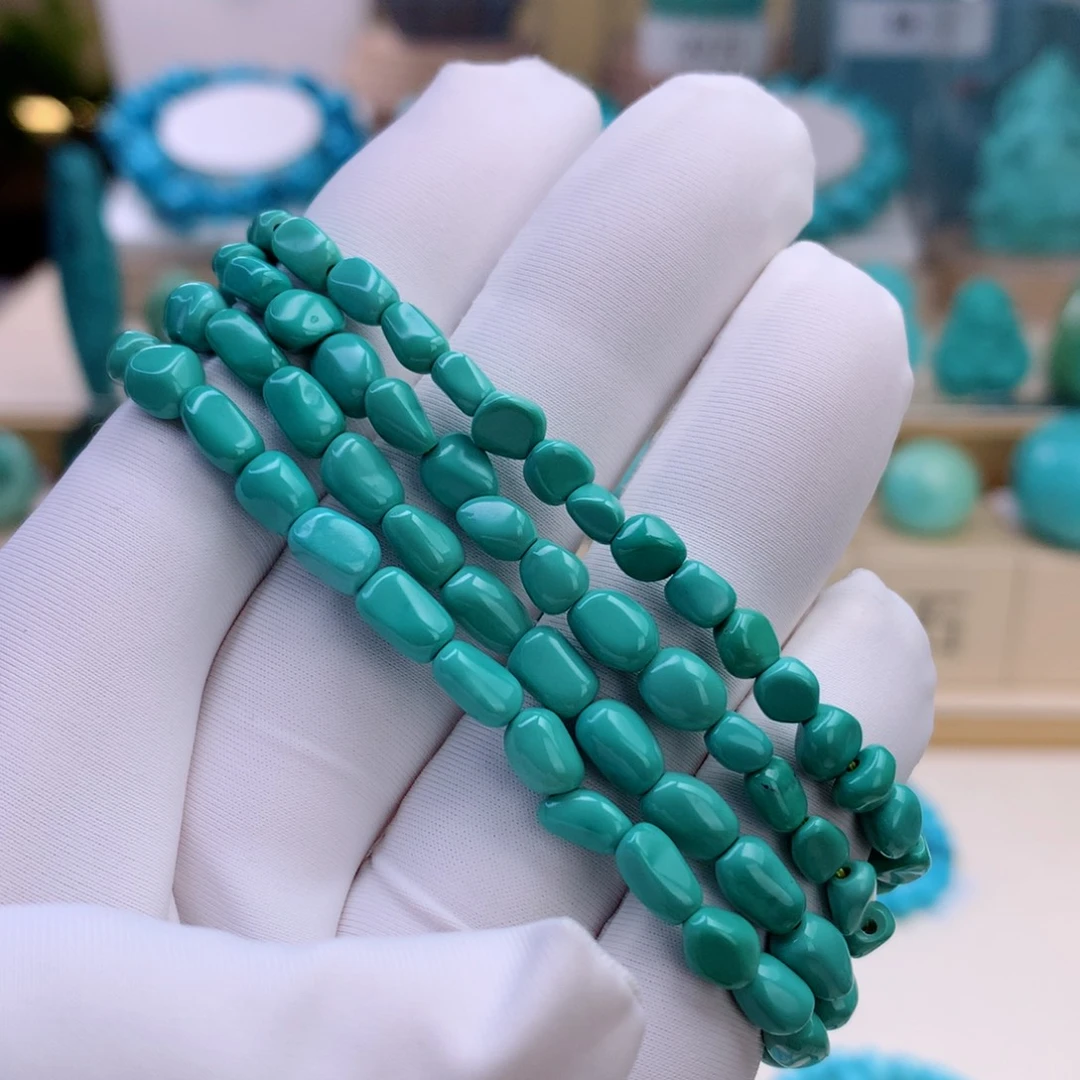 绿松石未镶嵌挂件