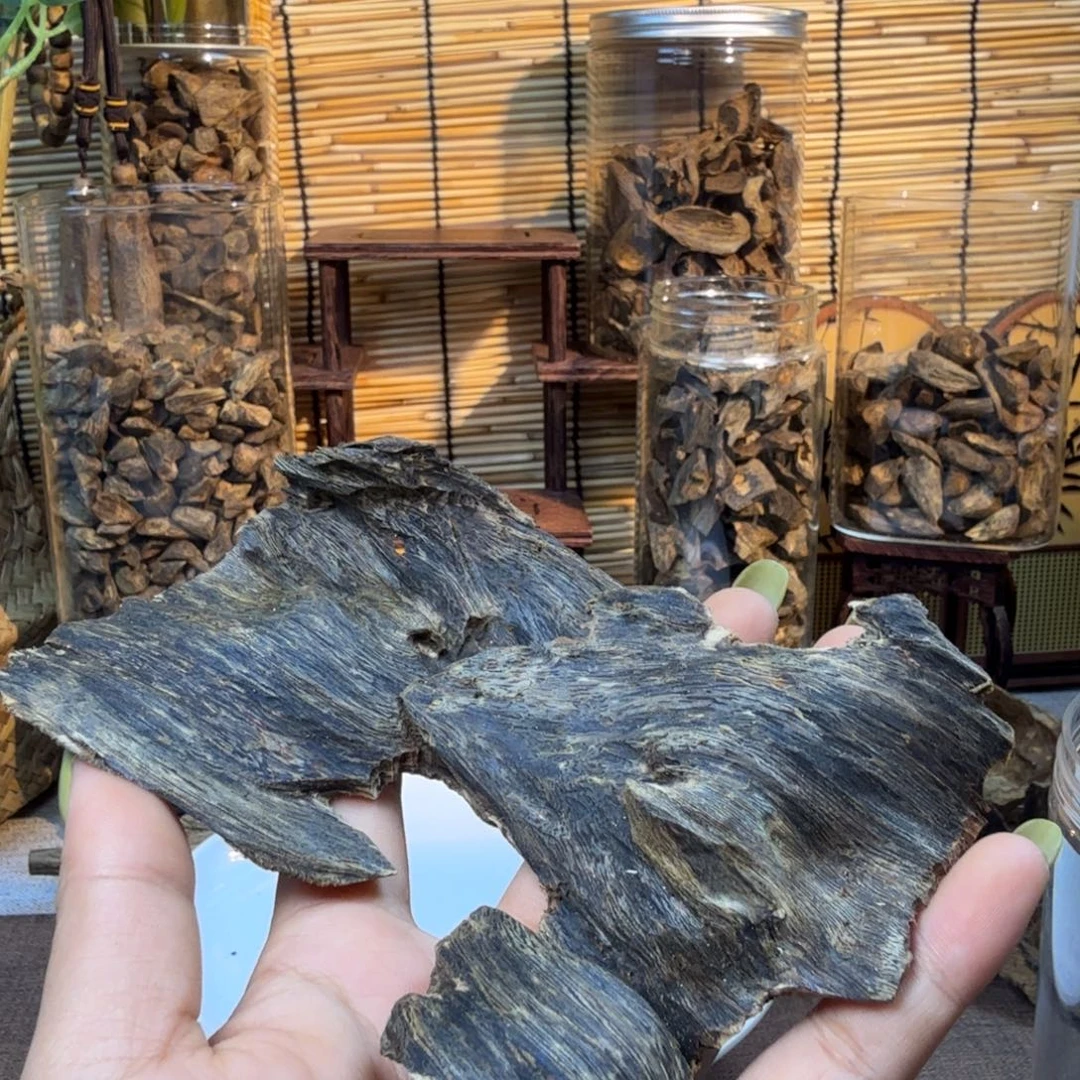 沉香碎屑沉香沉香虎斑棋27g