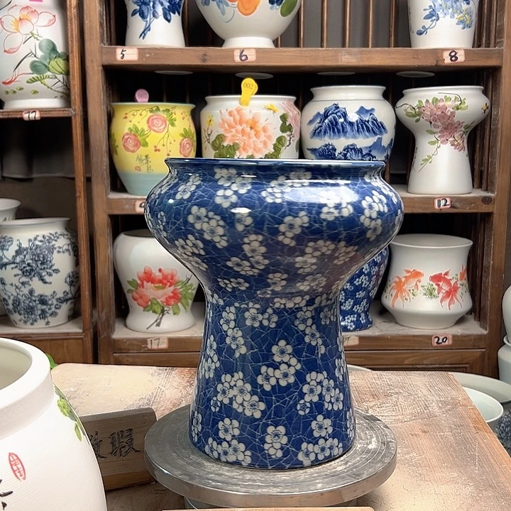 陶蘑菇冰梅花新款陶瓷陶瓷