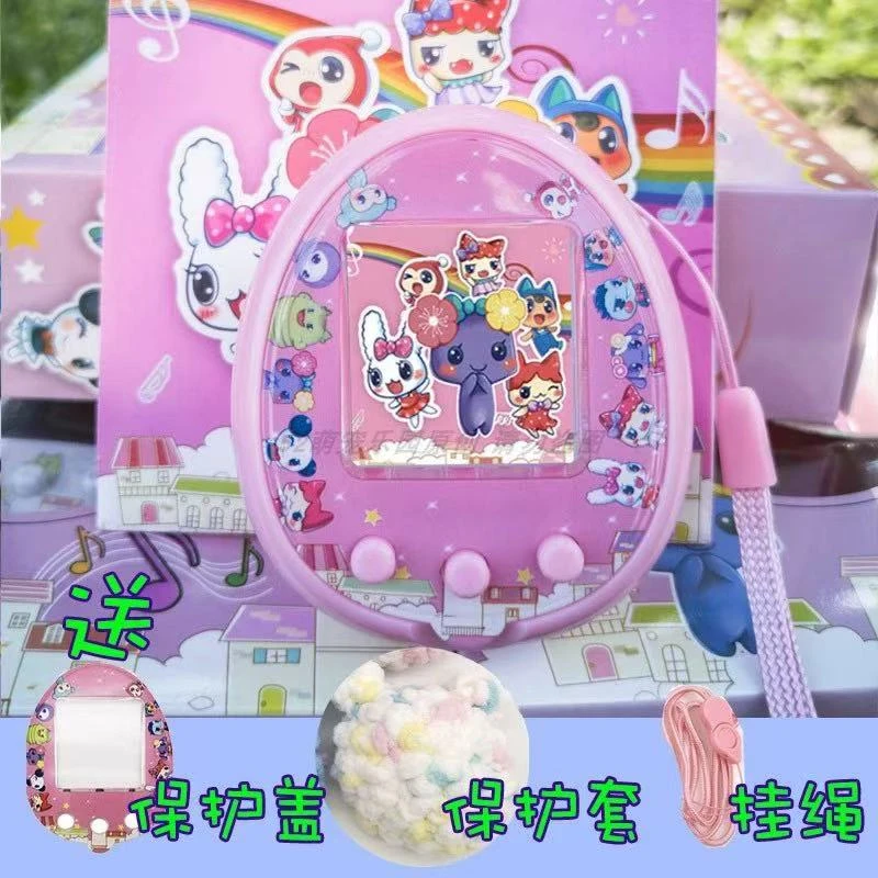 彩屏充电版电子宠物游戏机生日礼物趣味养成玩具