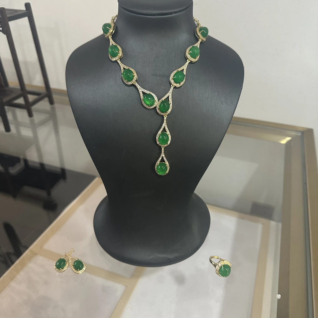 钛钢珐琅项链 璀璨之星项链