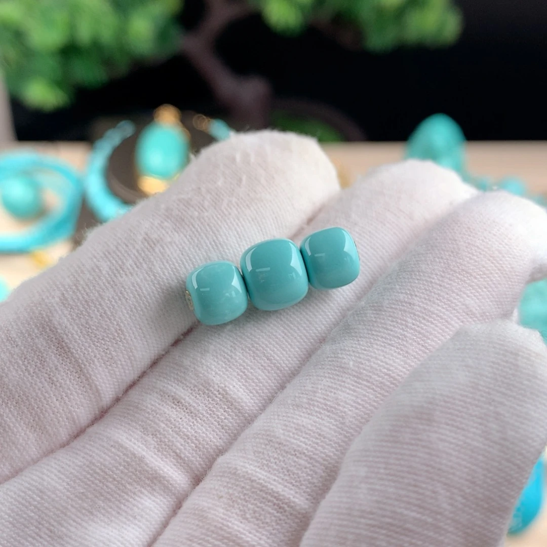 绿松石配珠卡8.8未镶嵌