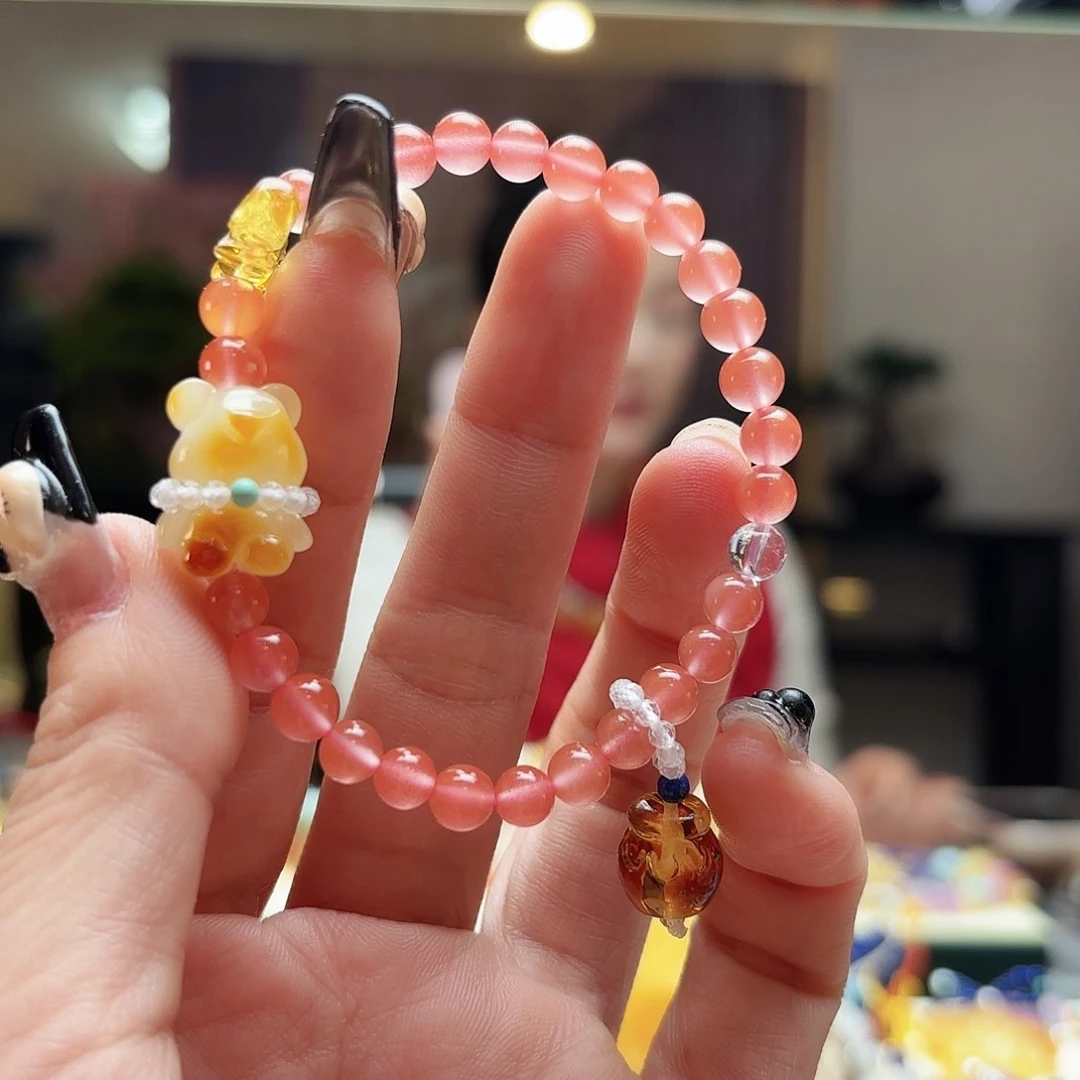 琥珀手链未镶嵌琥珀