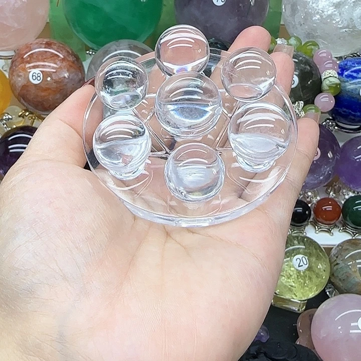 水晶未镶嵌珠宝半成品