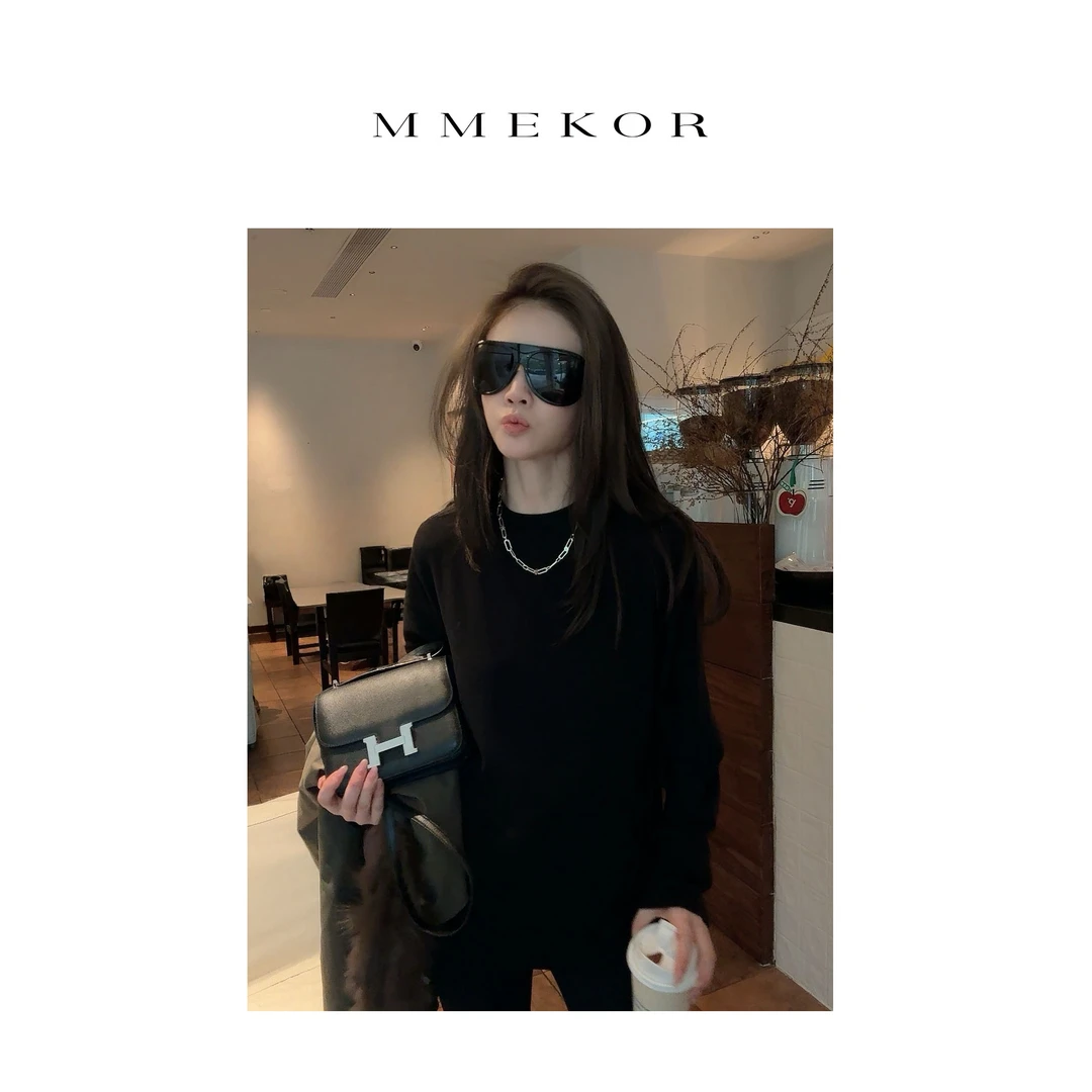 MMEKOR “加厚王者T”T恤 暗黑内啡肽百搭长袖 30938